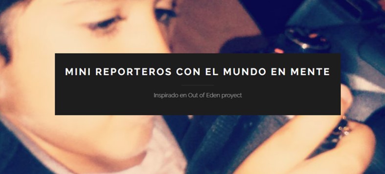 Minireporteros con el Mundo en mente